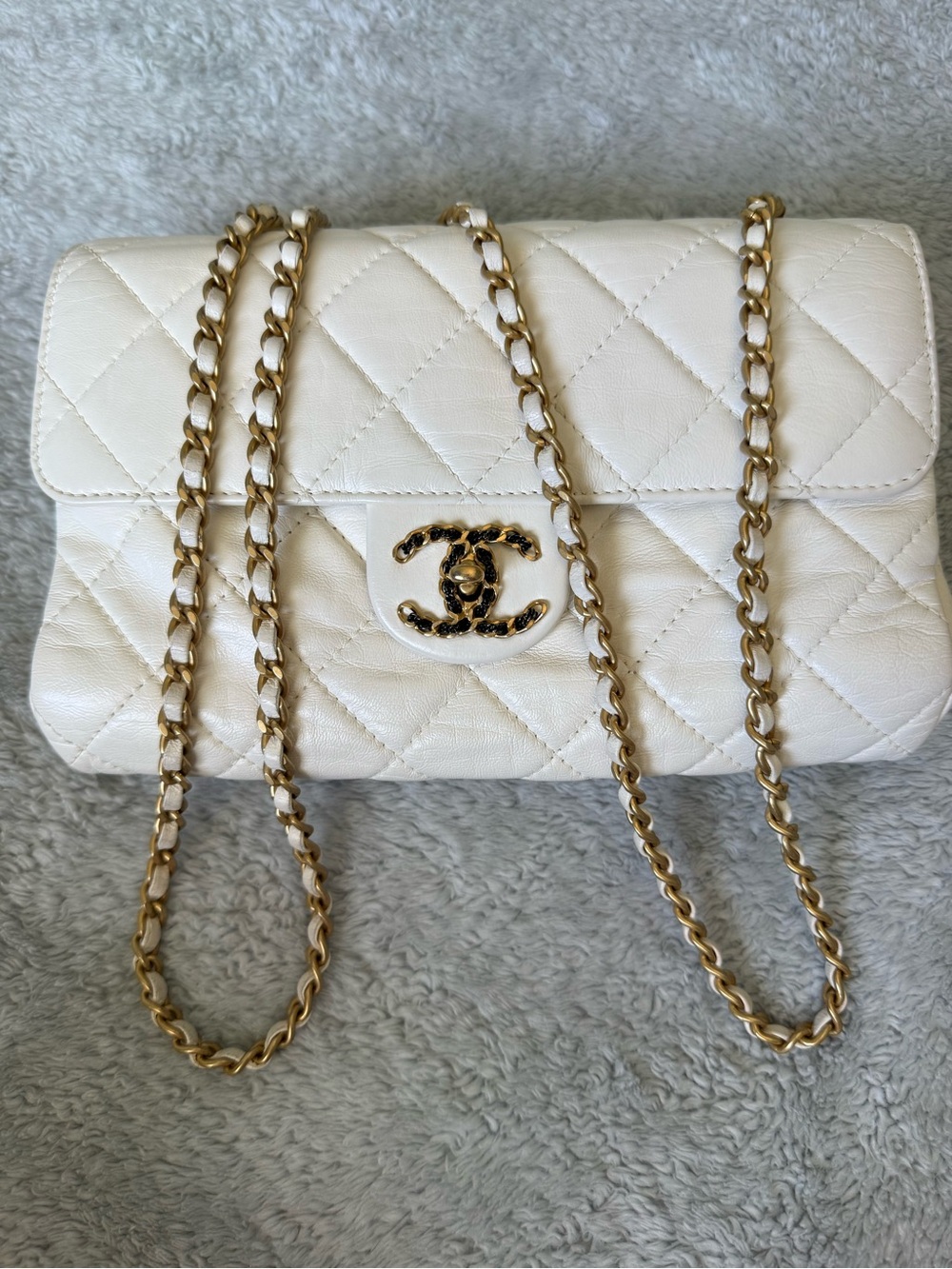 CHANEL Evening Star East/West Flap Bag w/Microchip - Picture 2 of 12